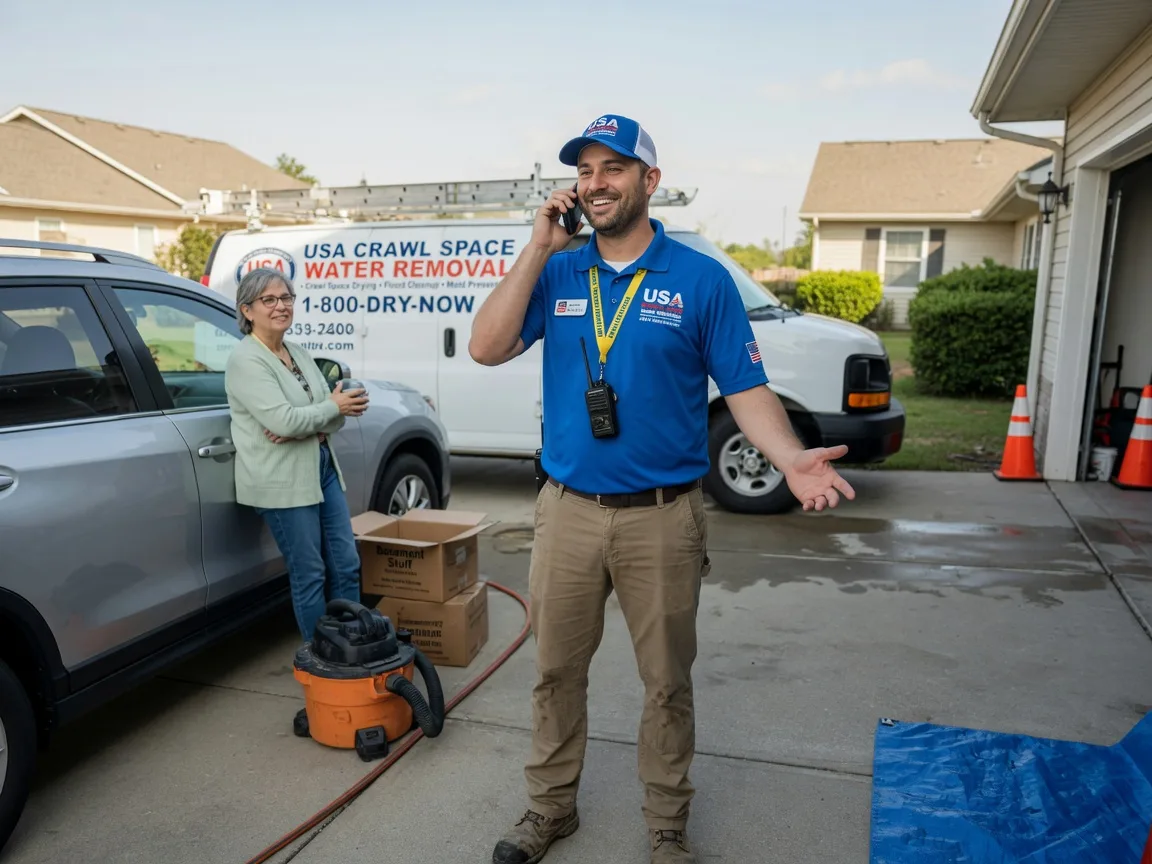 Crawl Space Water Removal Basco, IL FAQs